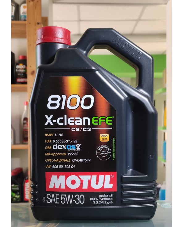 MOTUL 8100 X-CLEAN EFE 5W30 1LT